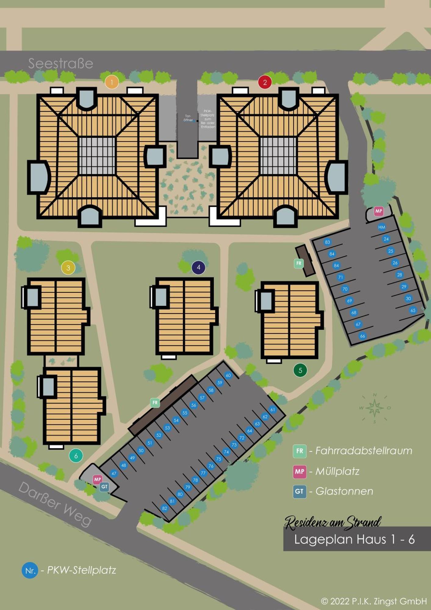 Residenz Am Strand Wohnung 2-39 Zingst Exterior foto